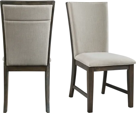 Comsne I Gray Side Chair, Set of 2