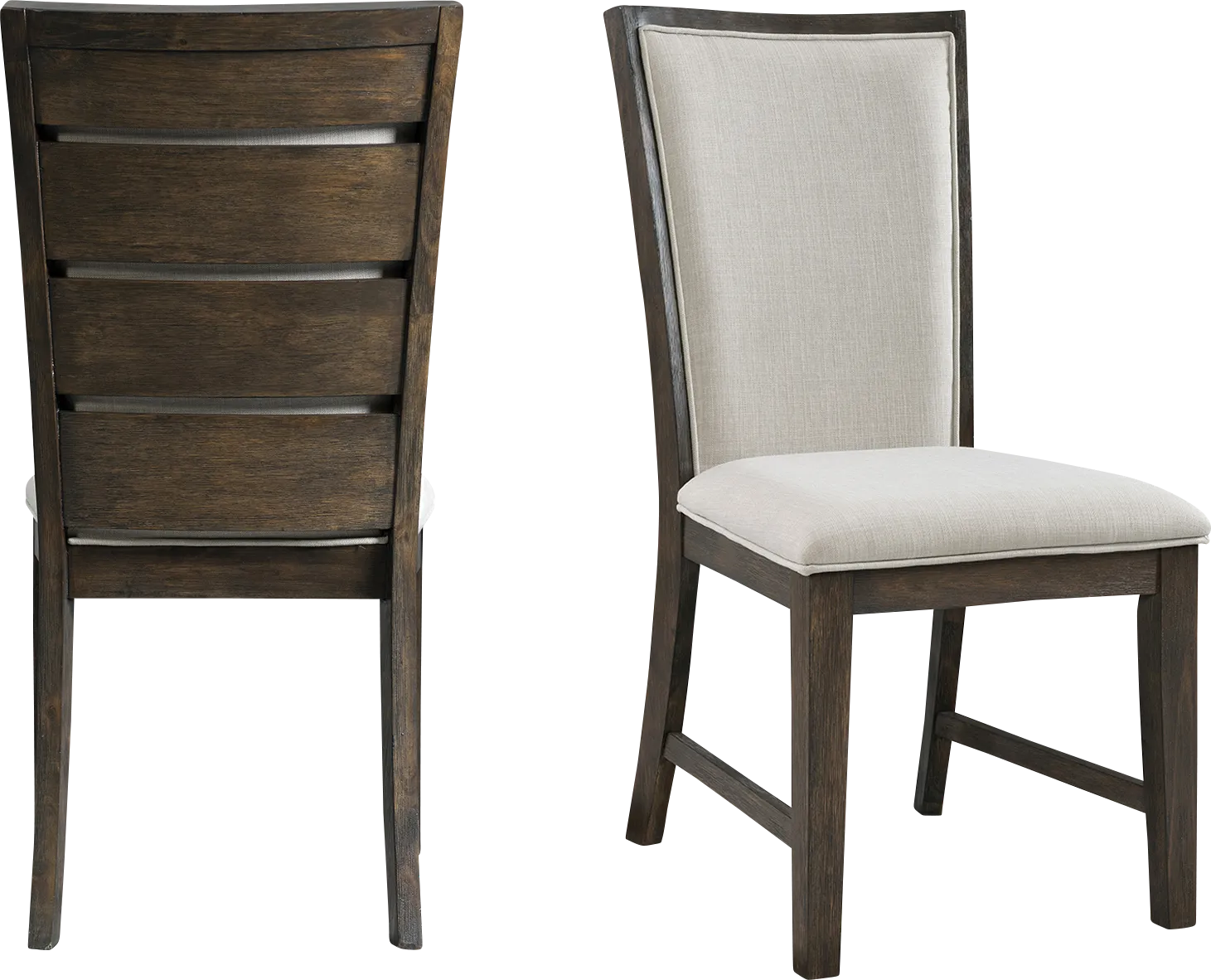 Comsne II Brown Side Chair, Set of 2 - Thumbnail - Image 1