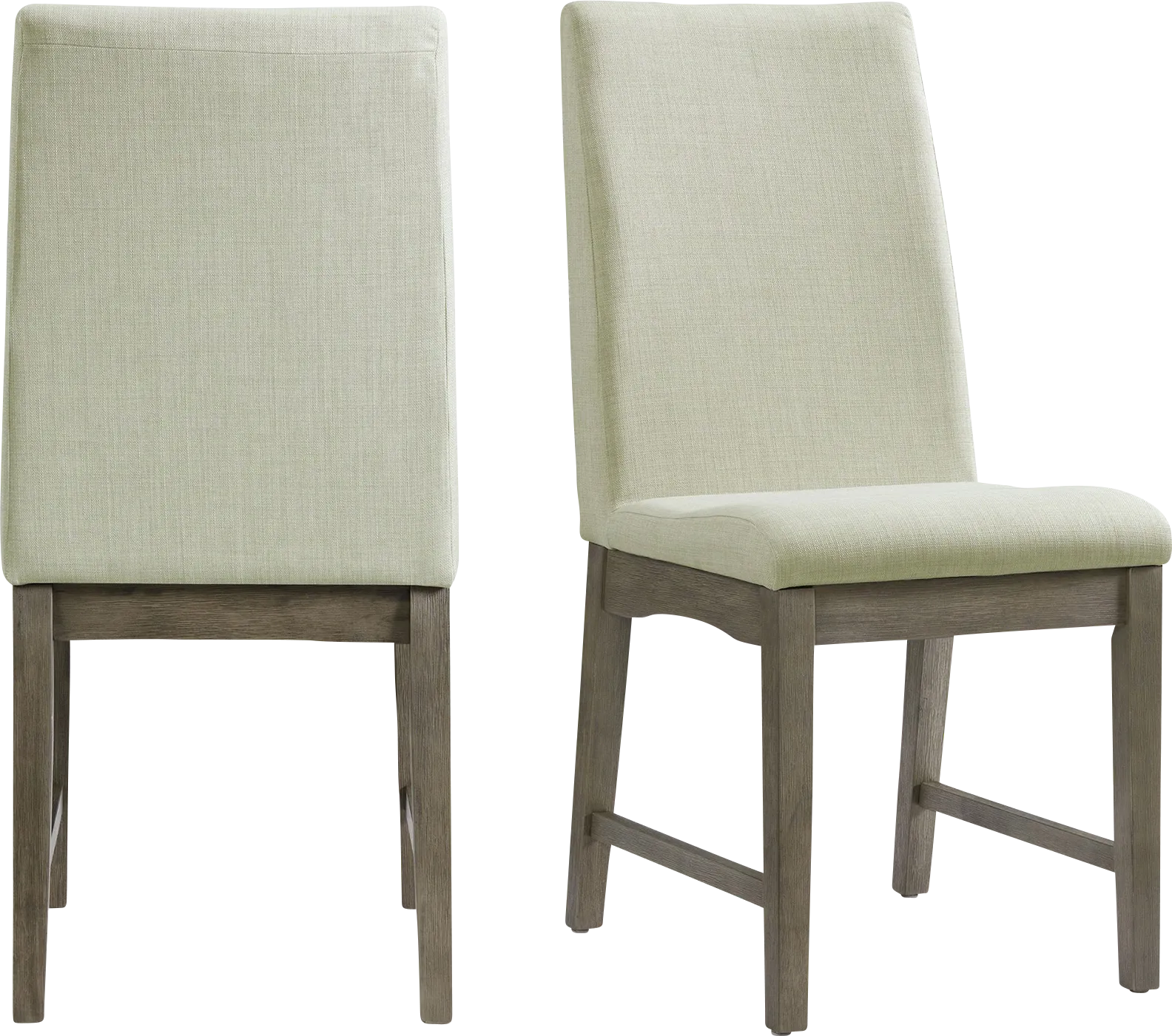 Valleykay Gray Side Chair, Set of 2 - Thumbnail - Image 1