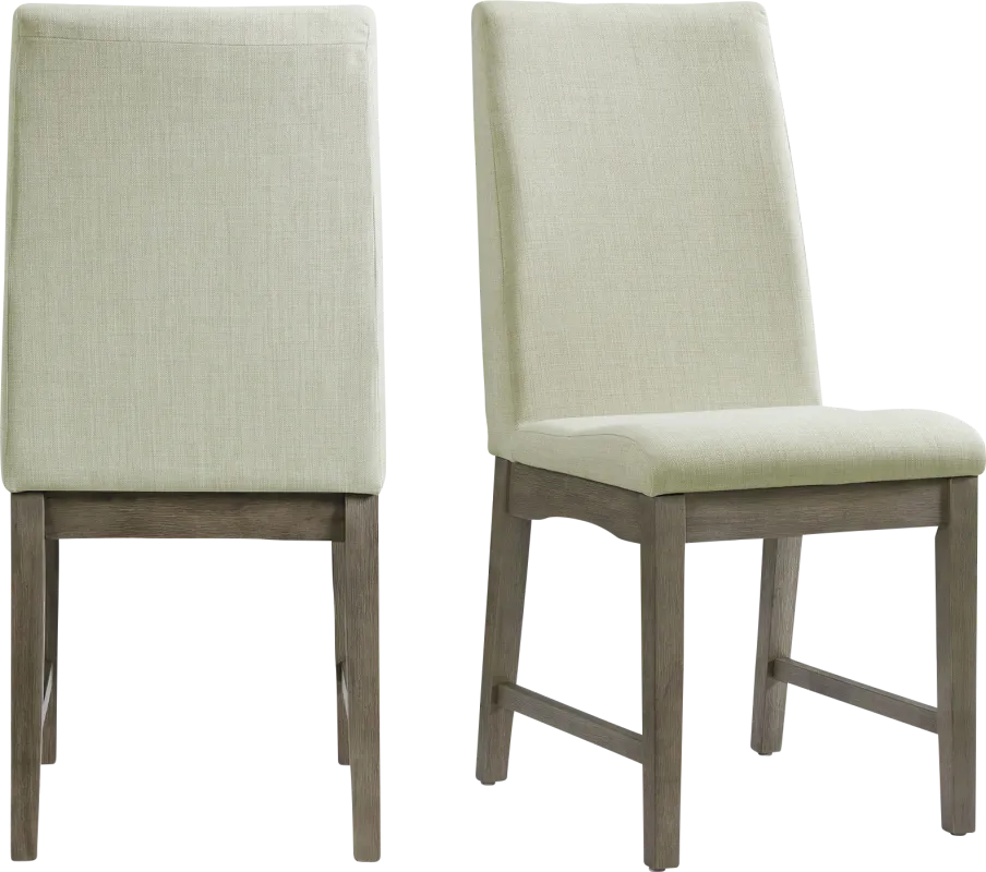 Valleykay Gray Side Chair, Set of 2