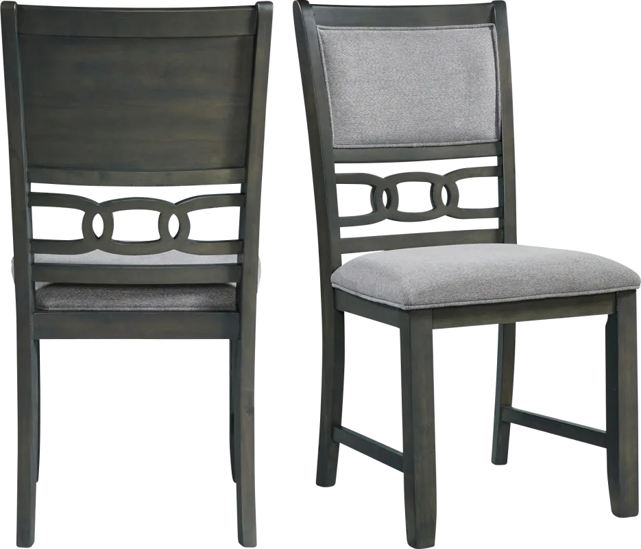Kudzu Gray Side Chair, Set of 2