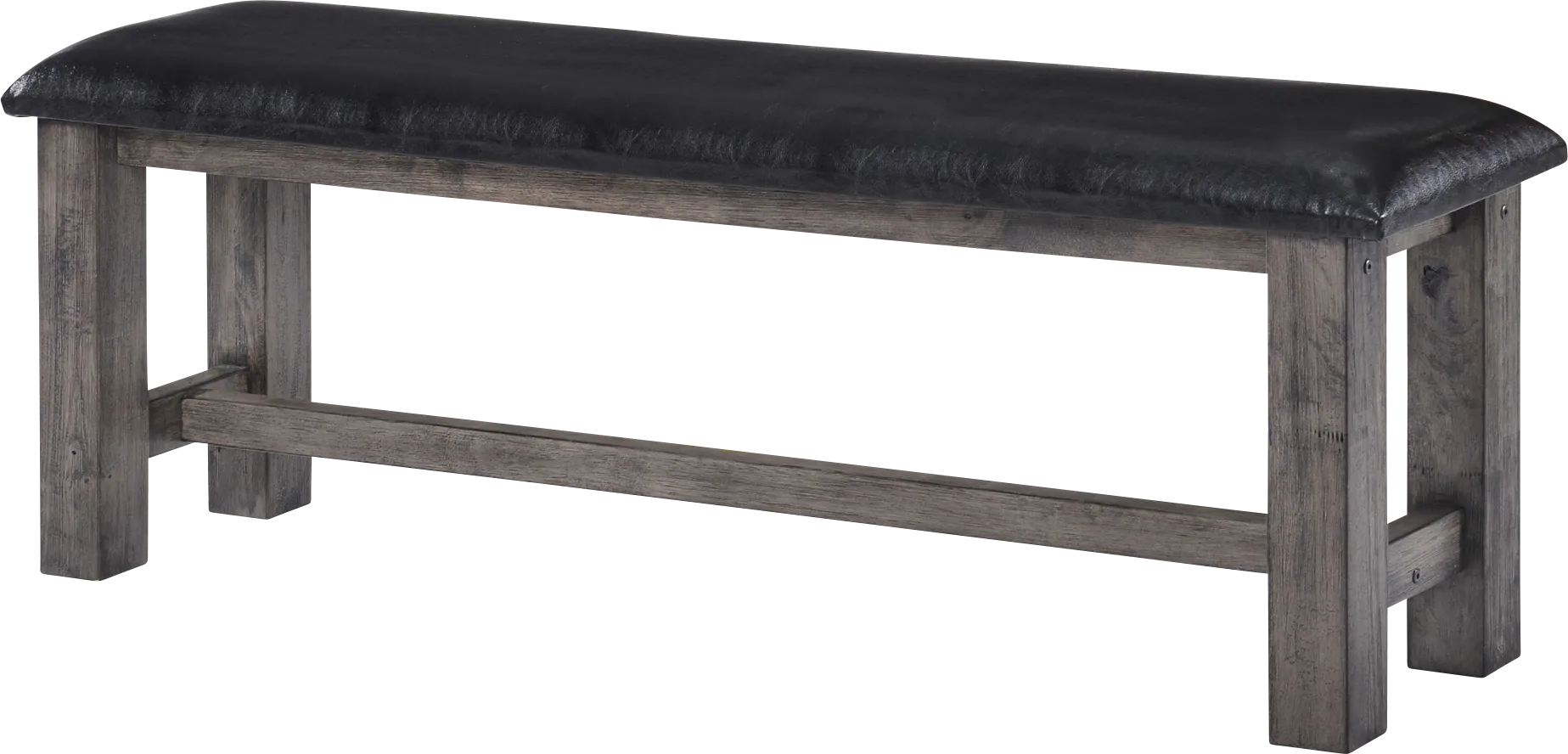 Sapling Gray Oak Bench - Image 1