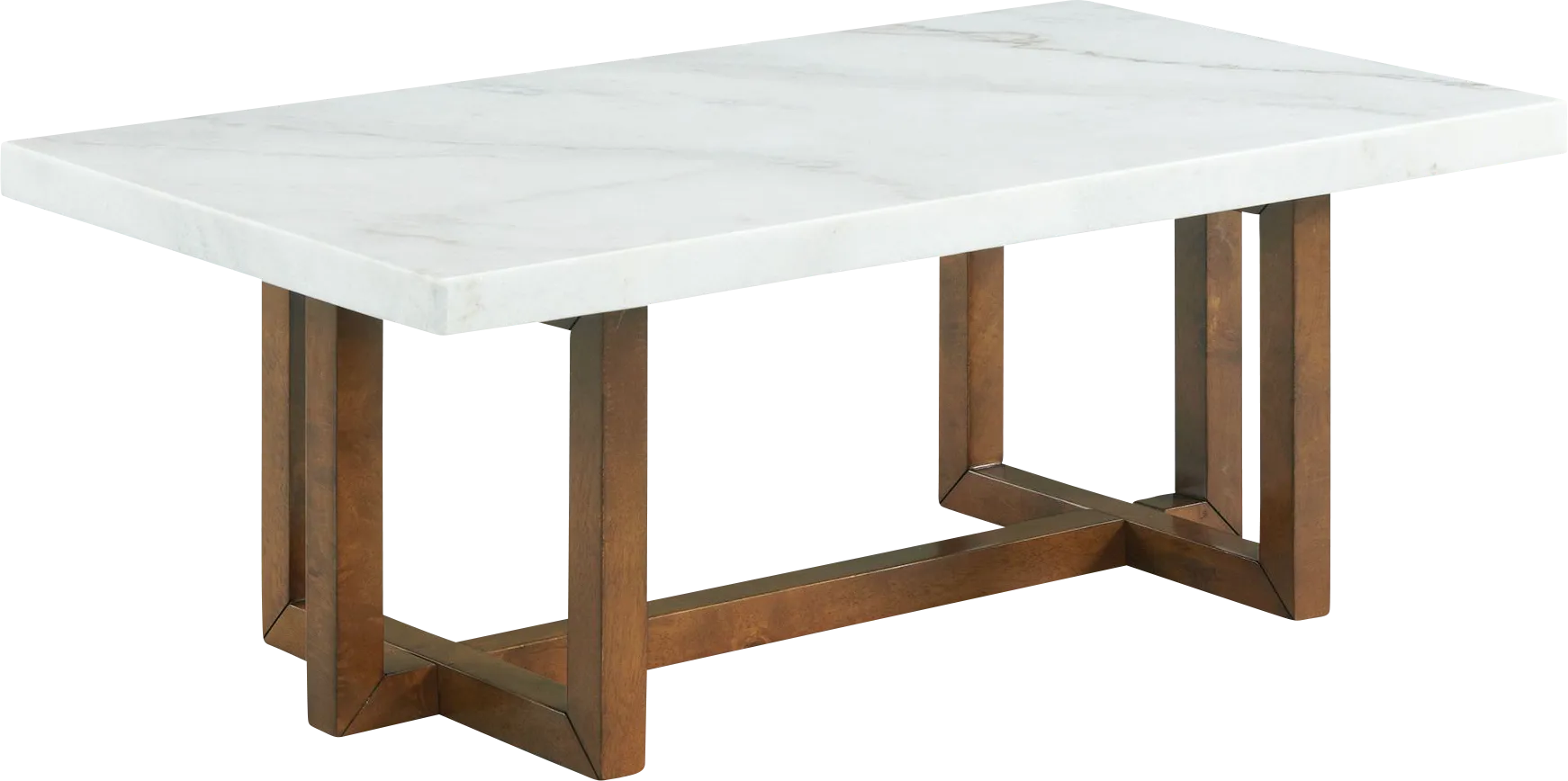 Dewhoney White Cocktail Table - Image 1