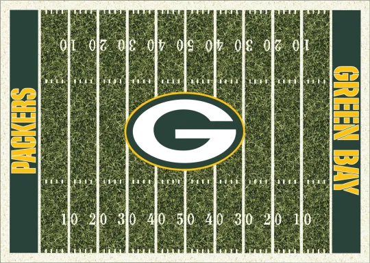 Green Bay Packers Green 4' x 6' Rug