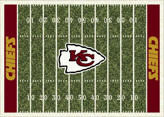 Kansas City Chiefs Green 4' x 6' Rug