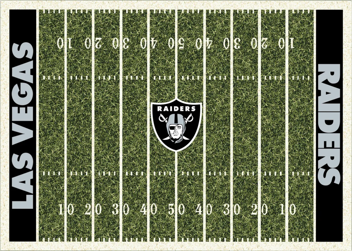 Las Vegas Raiders Green 4' x 6' Rug