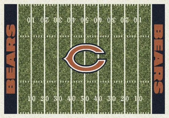 Chicago Bears Green 4' x 6' Rug
