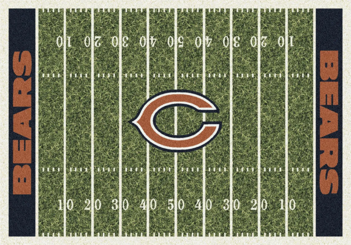 Chicago Bears Green 4' x 6' Rug