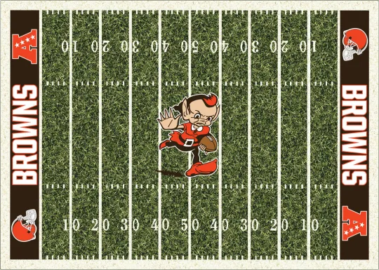 Cleveland Browns Green 4' x 6' Rug