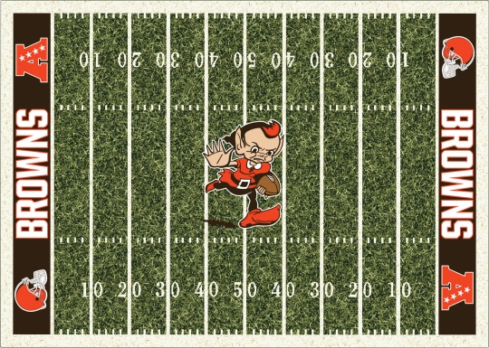 Cleveland Browns Green 4' x 6' Rug