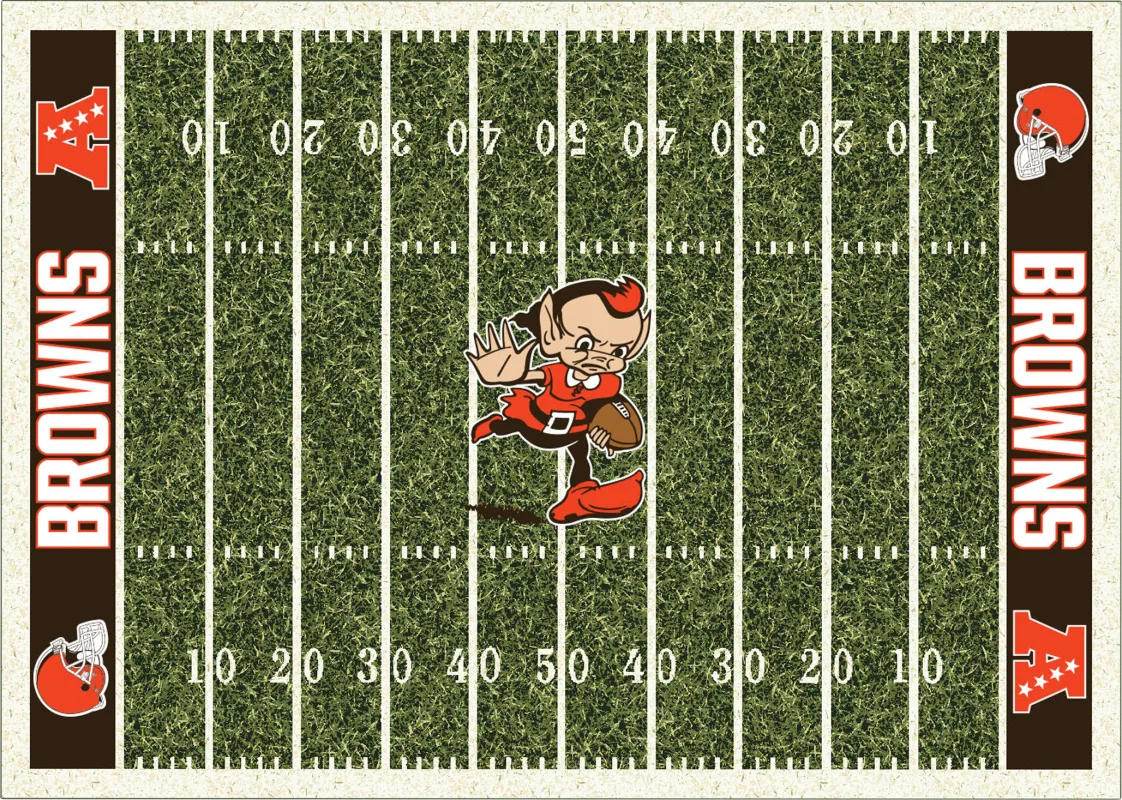 Cleveland Browns Green 4' x 6' Rug