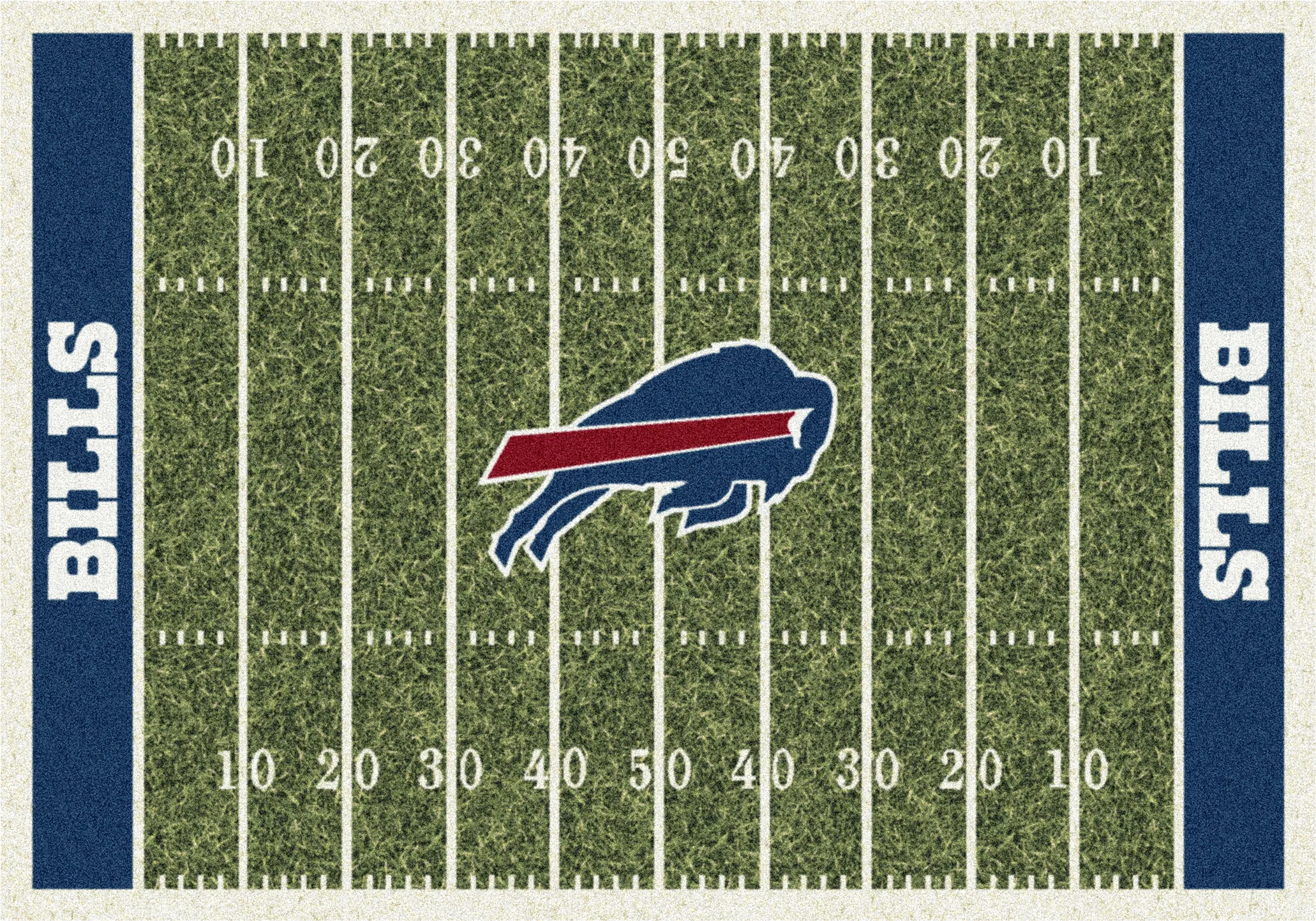 Buffalo Bills Green 4' x 6' Rug - Thumbnail - Image 1