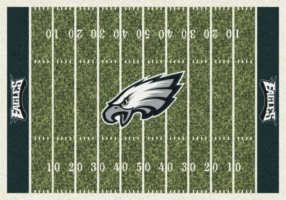 Philadelphia Eagles Green 4' x 6' Rug