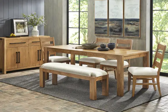 Ithaca Natural 6 Pc Dining Room