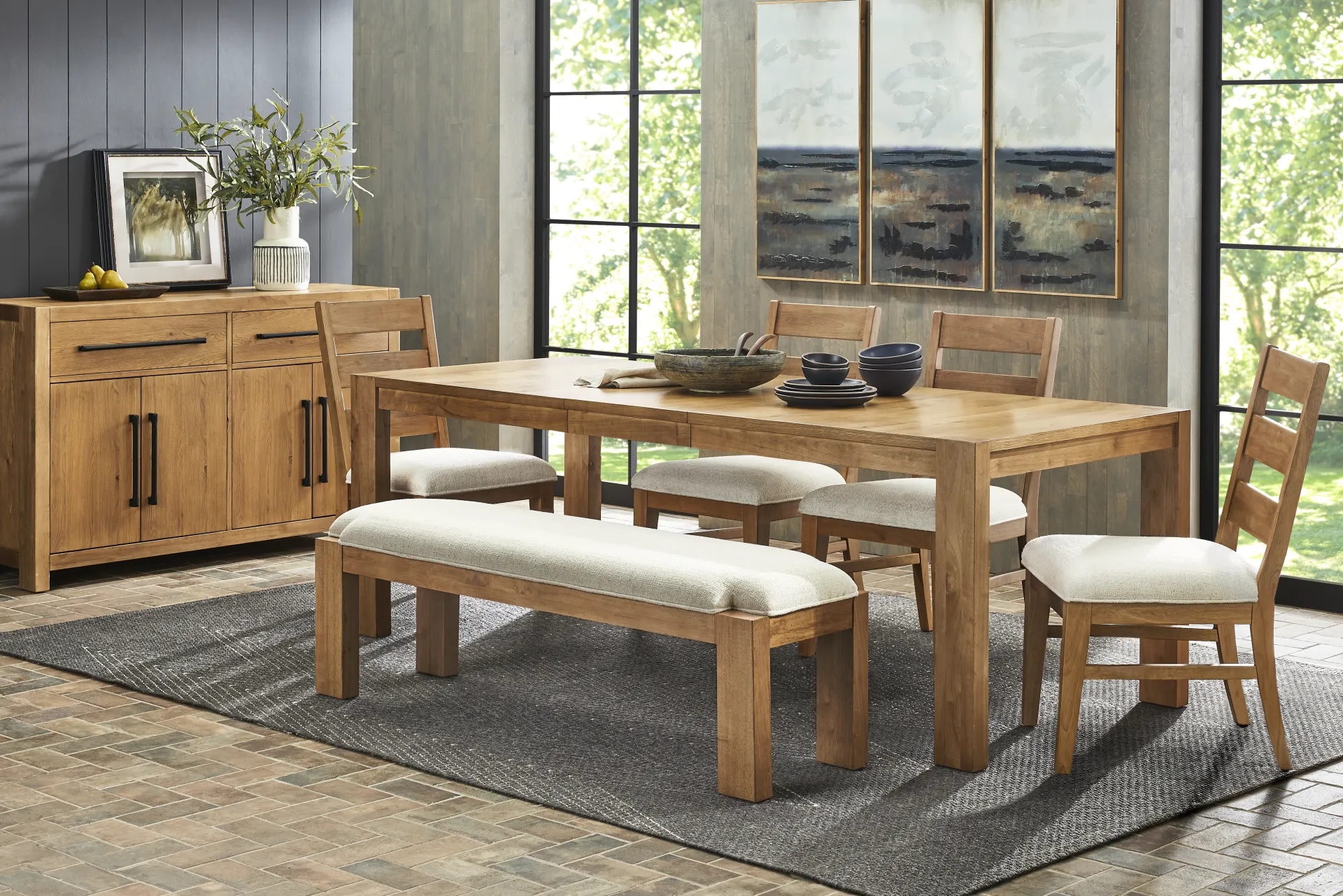 Ithaca Natural Bench - Image 2
