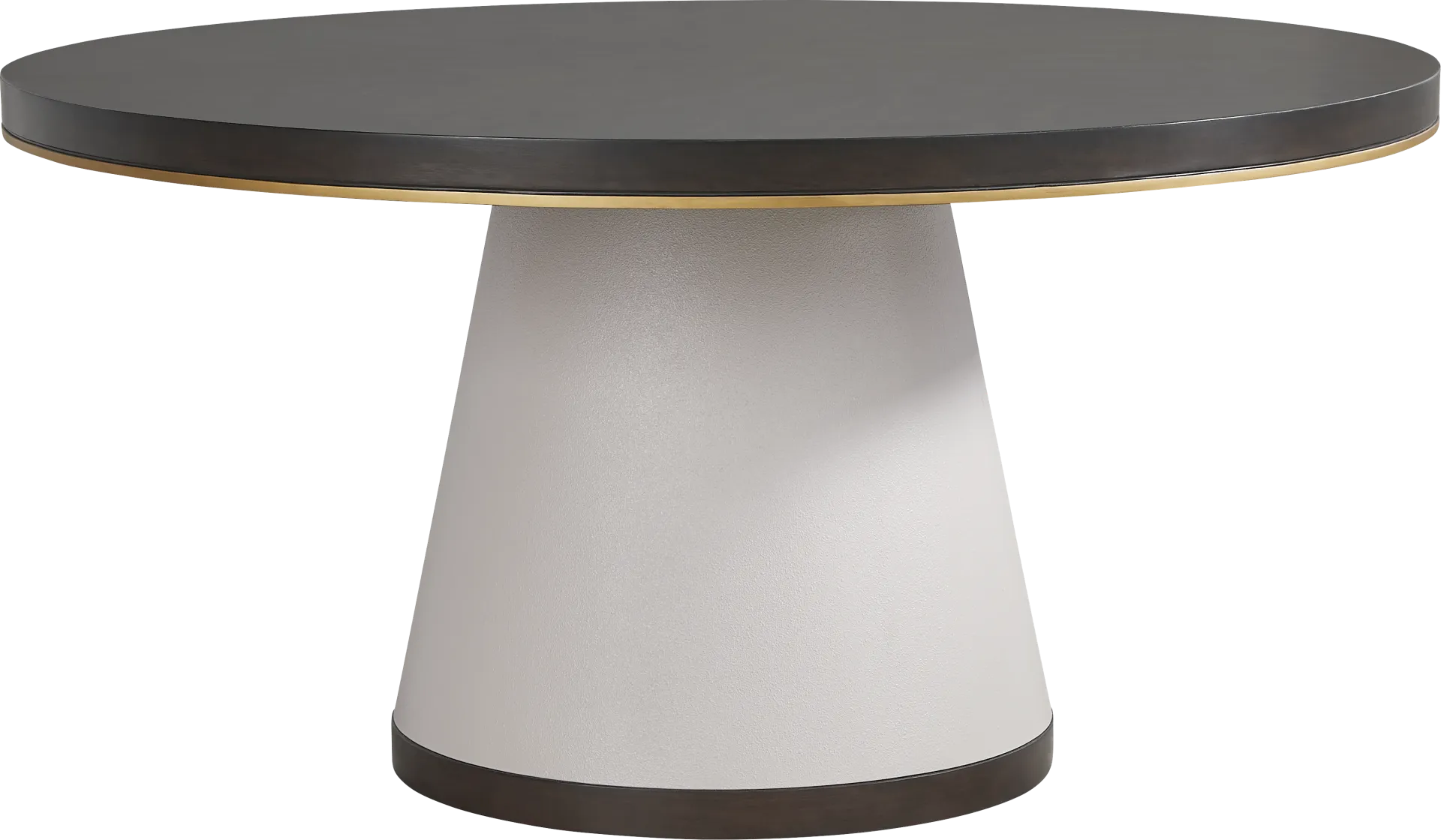 Elko Falls Espresso 5 Pc Round Dining Room with Upholstered Chairs - Image 2