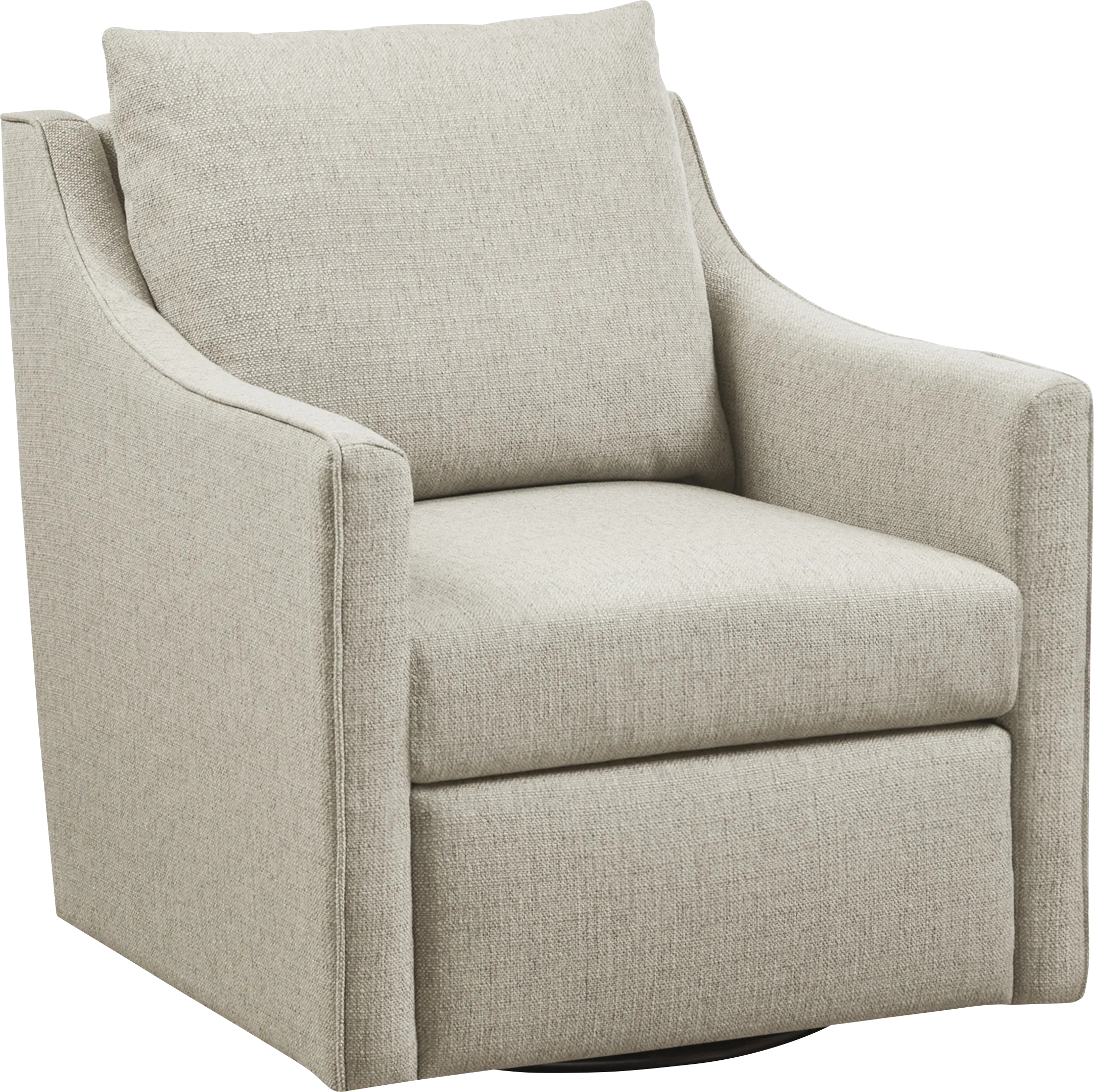 Dedeke Brown Swivel Accent Chair - Thumbnail - Image 1