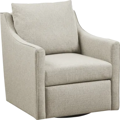 Dedeke Brown Swivel Accent Chair
