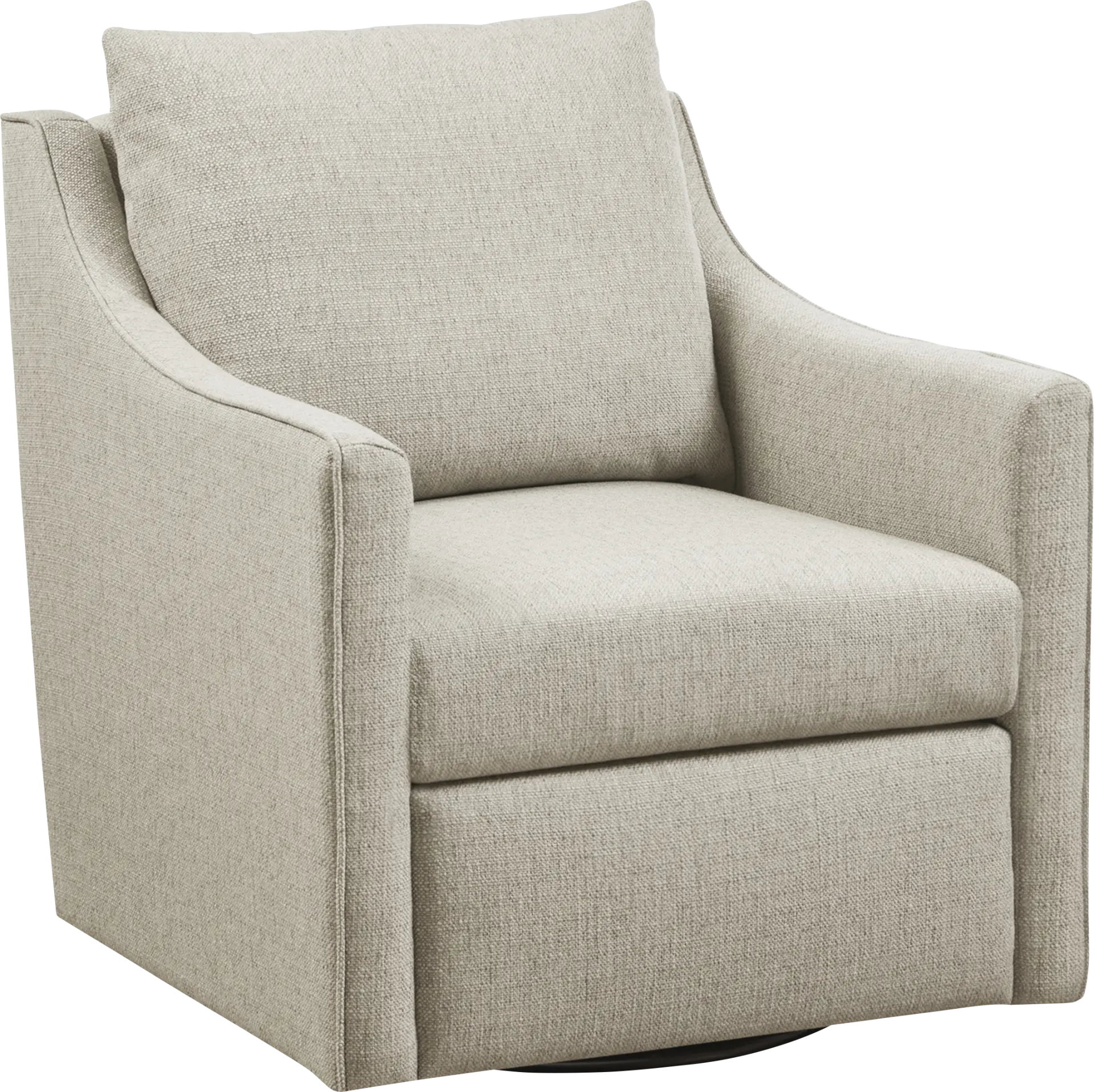 Dedeke Brown Swivel Accent Chair