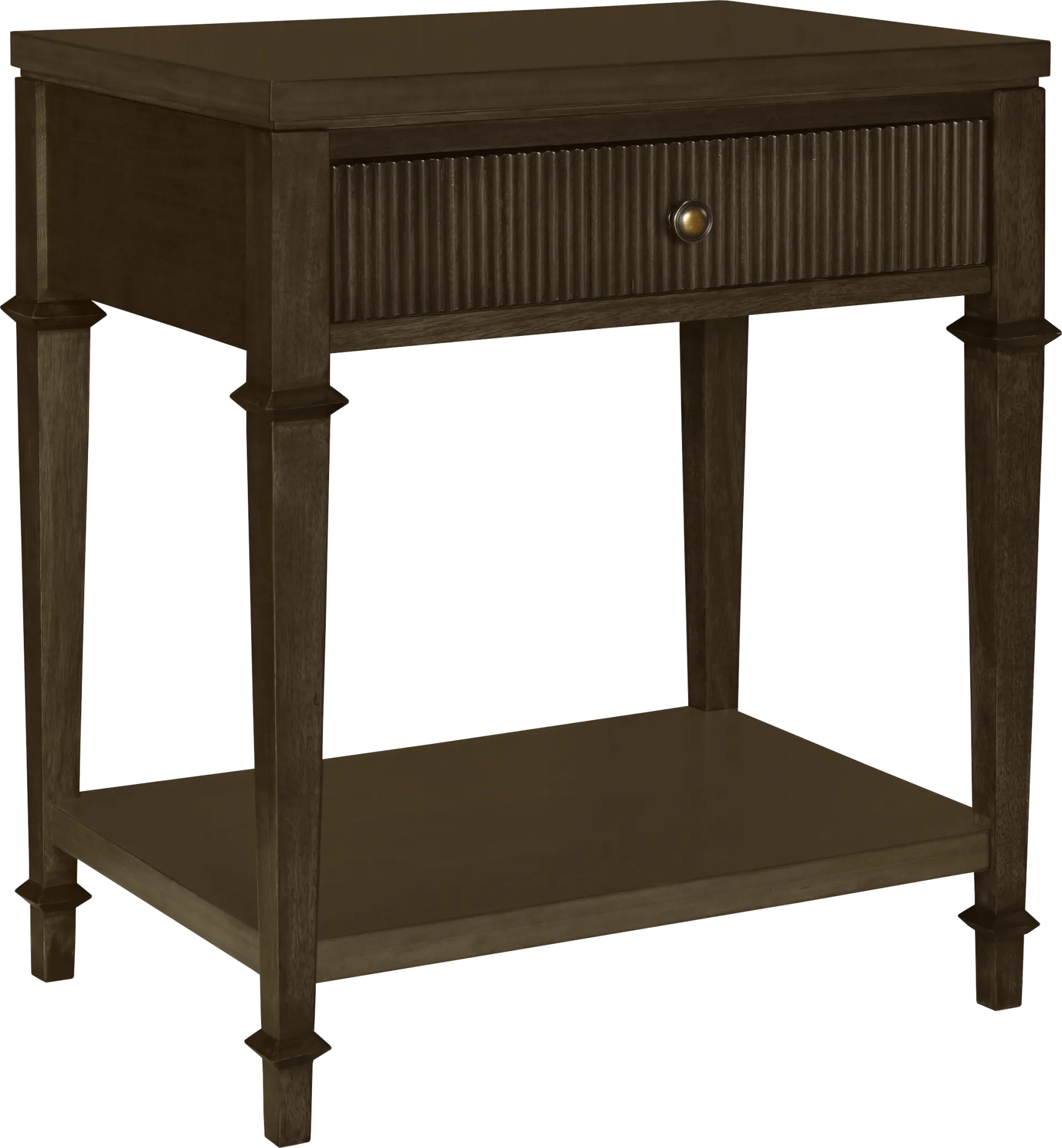 Offermann Brown Nightstand - Image 1