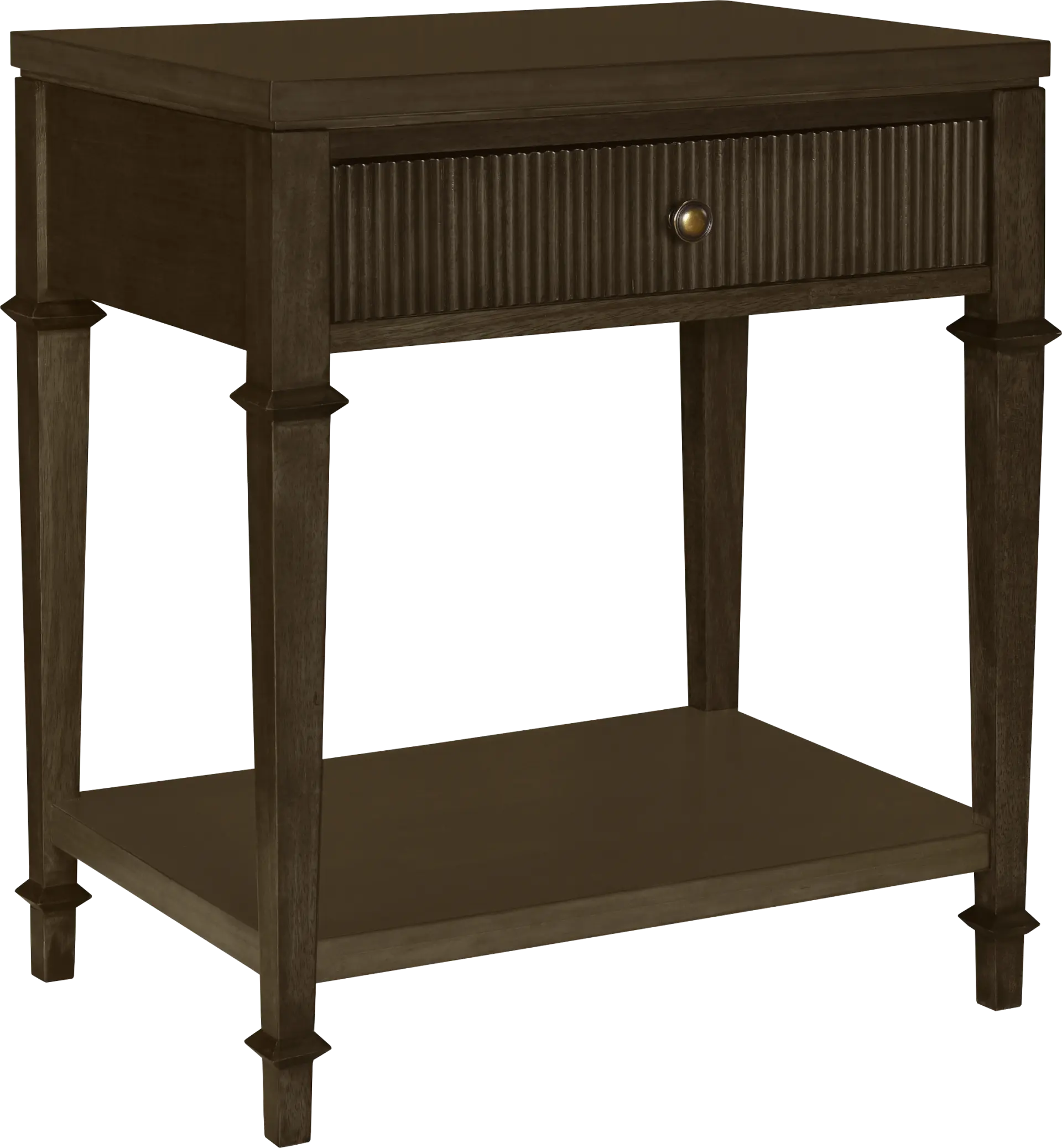 Offermann Brown Nightstand