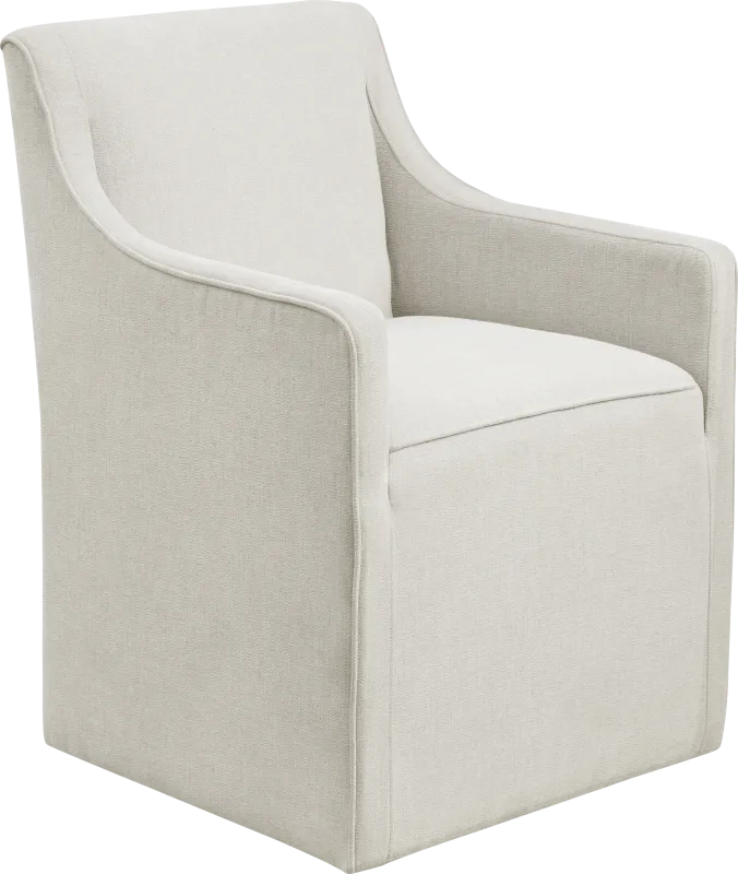 Calixto Cream Arm Chair
