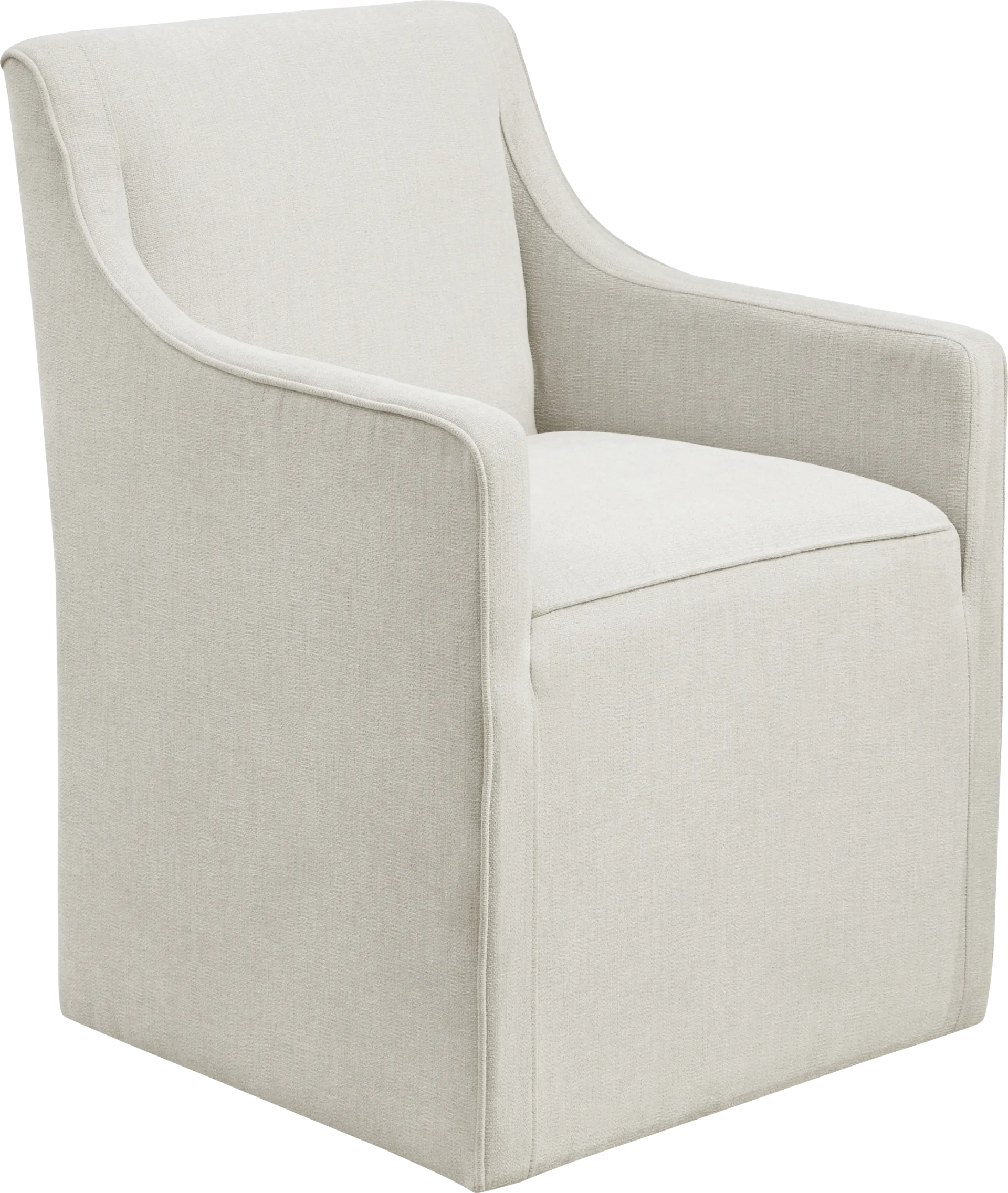 Calixto Cream Arm Chair - Image 1