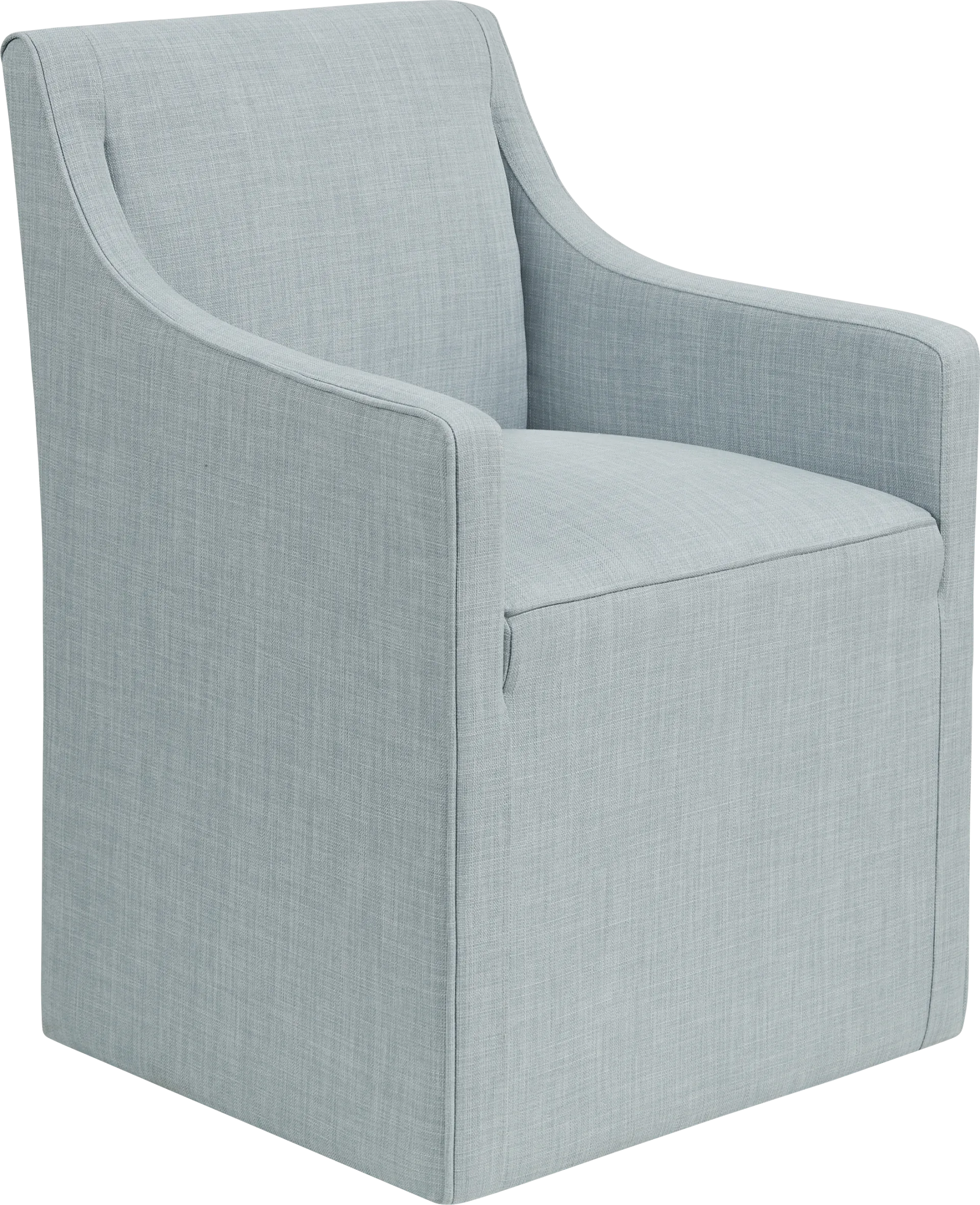 Calixto Blue Arm Chair - Image 1