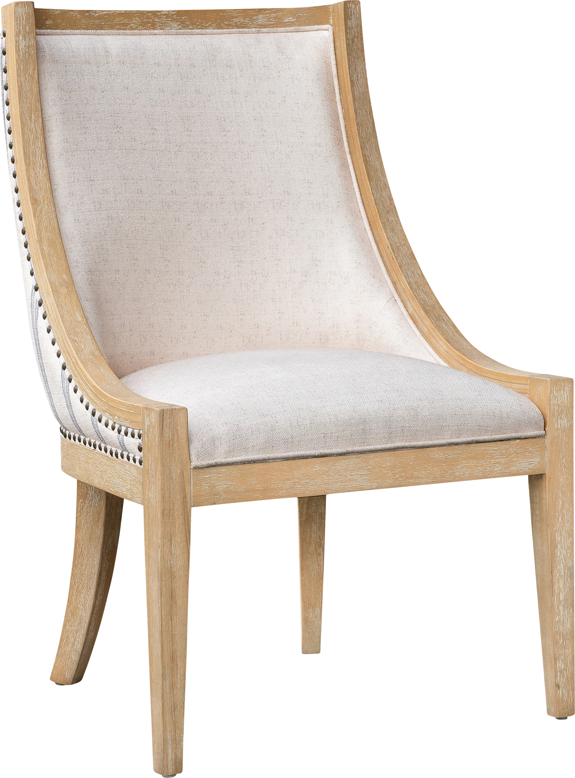 Kutscher Beige Arm Chair - Image 1