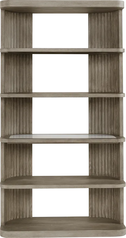 Sausalito Brown Display Cabinet