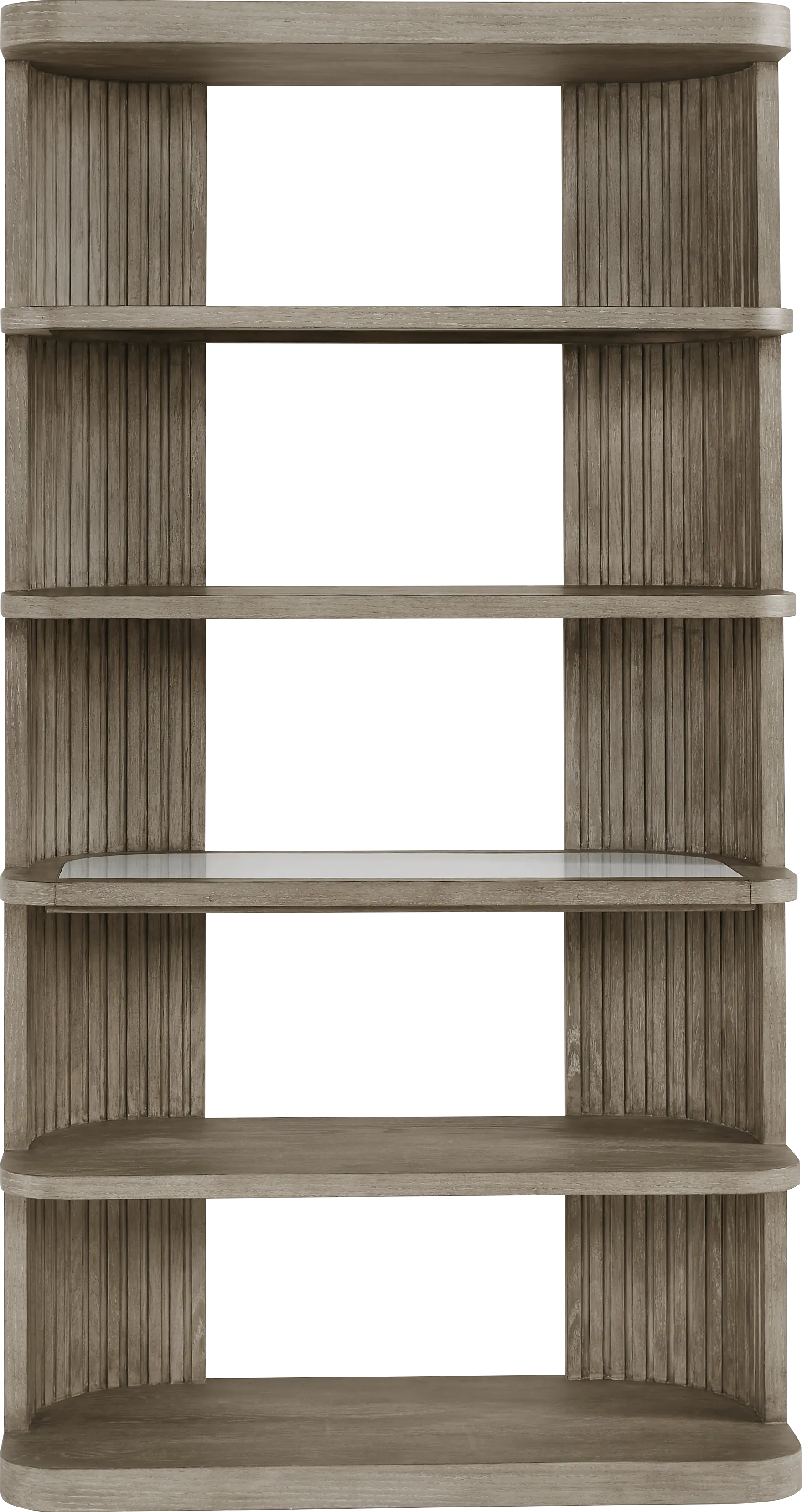 Sausalito Brown Display Cabinet