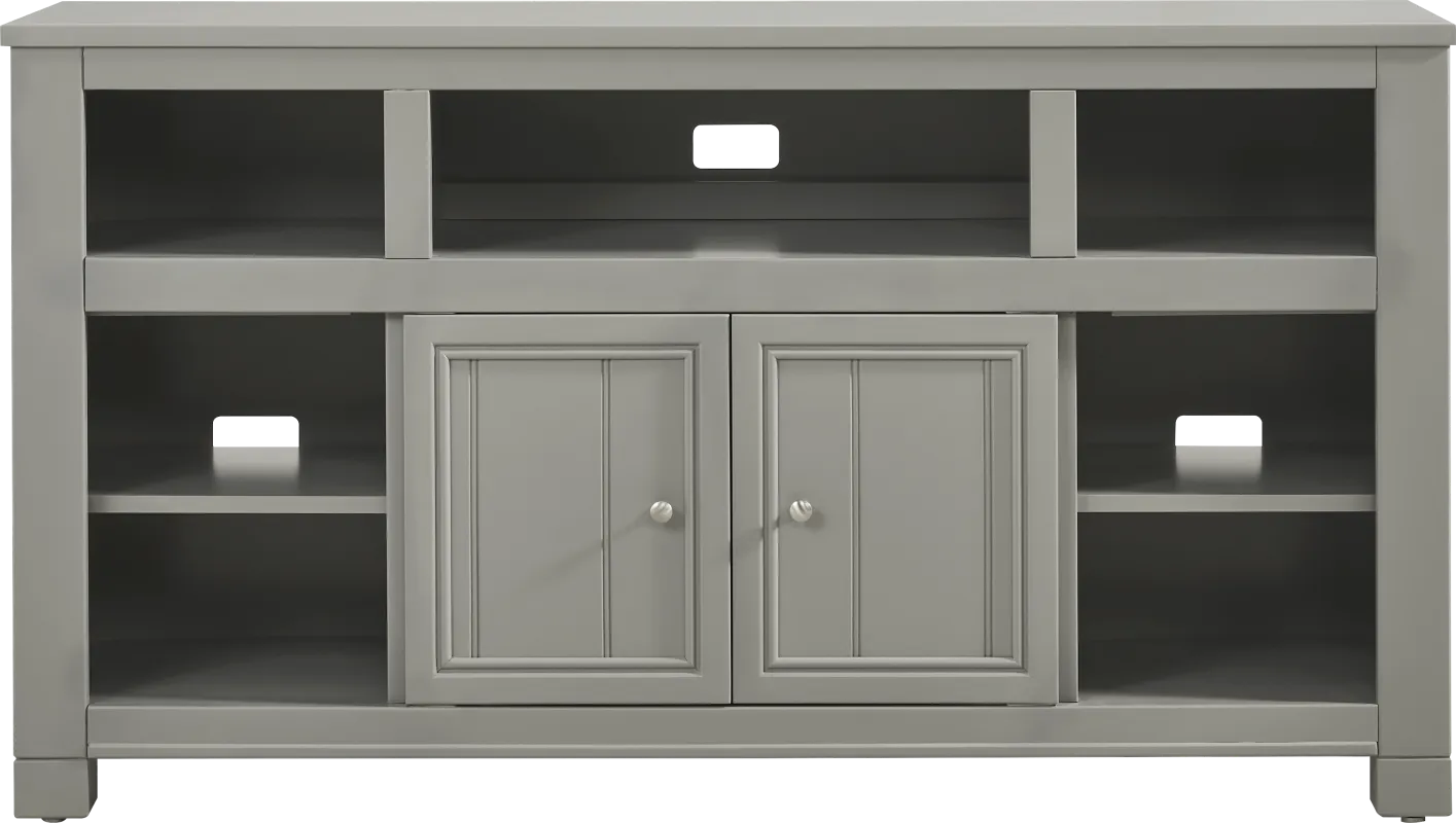 Lakeside Cottage Gray 64 In. Console