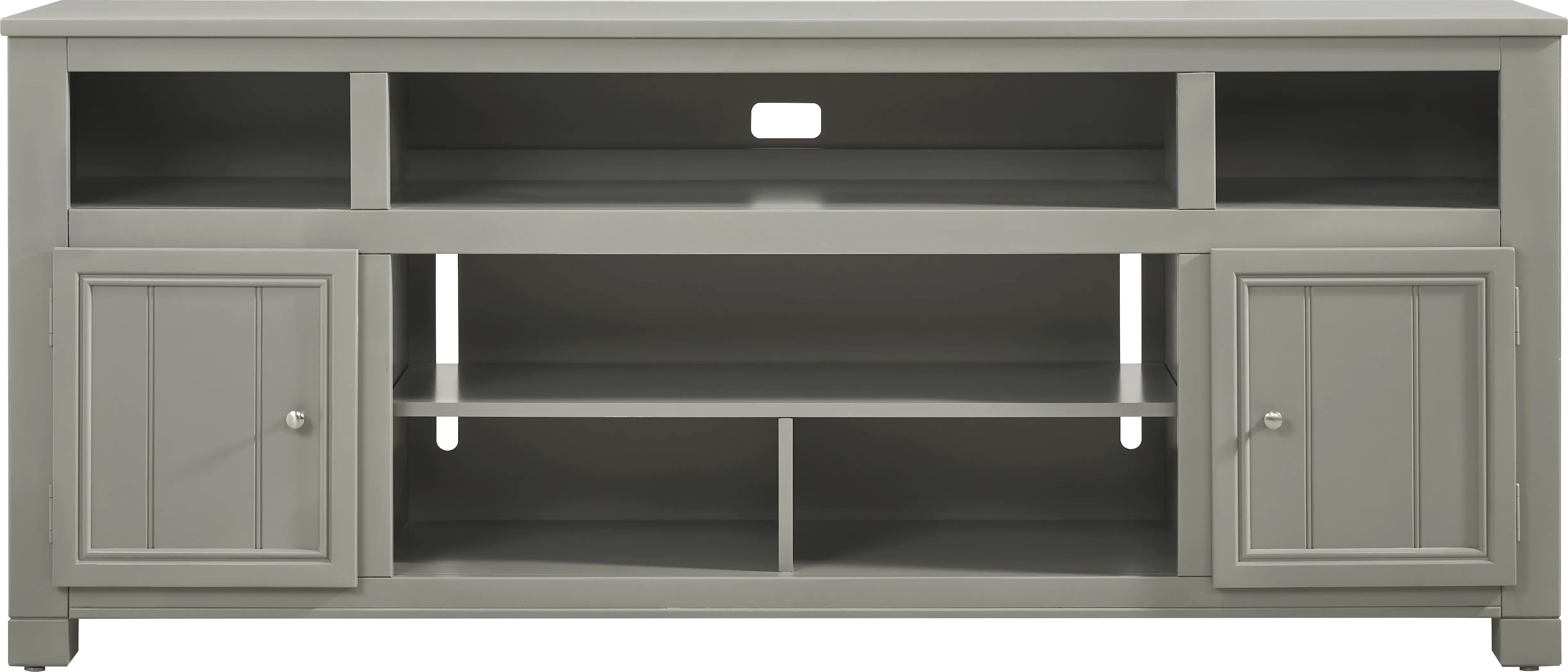Lakeside Cottage Gray 84 In. Console - Thumbnail - Image 1