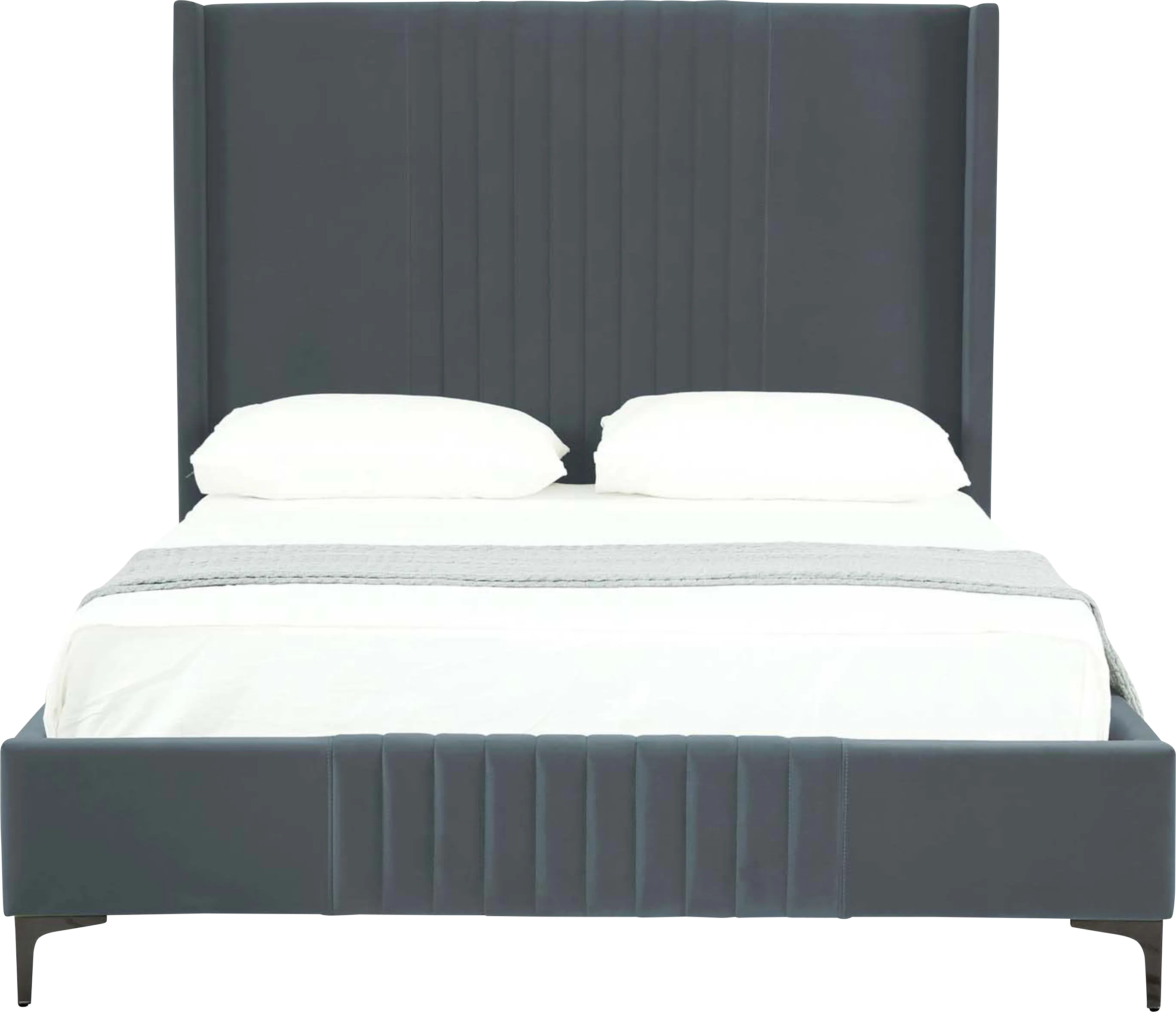 Almendra Gray Queen Bed