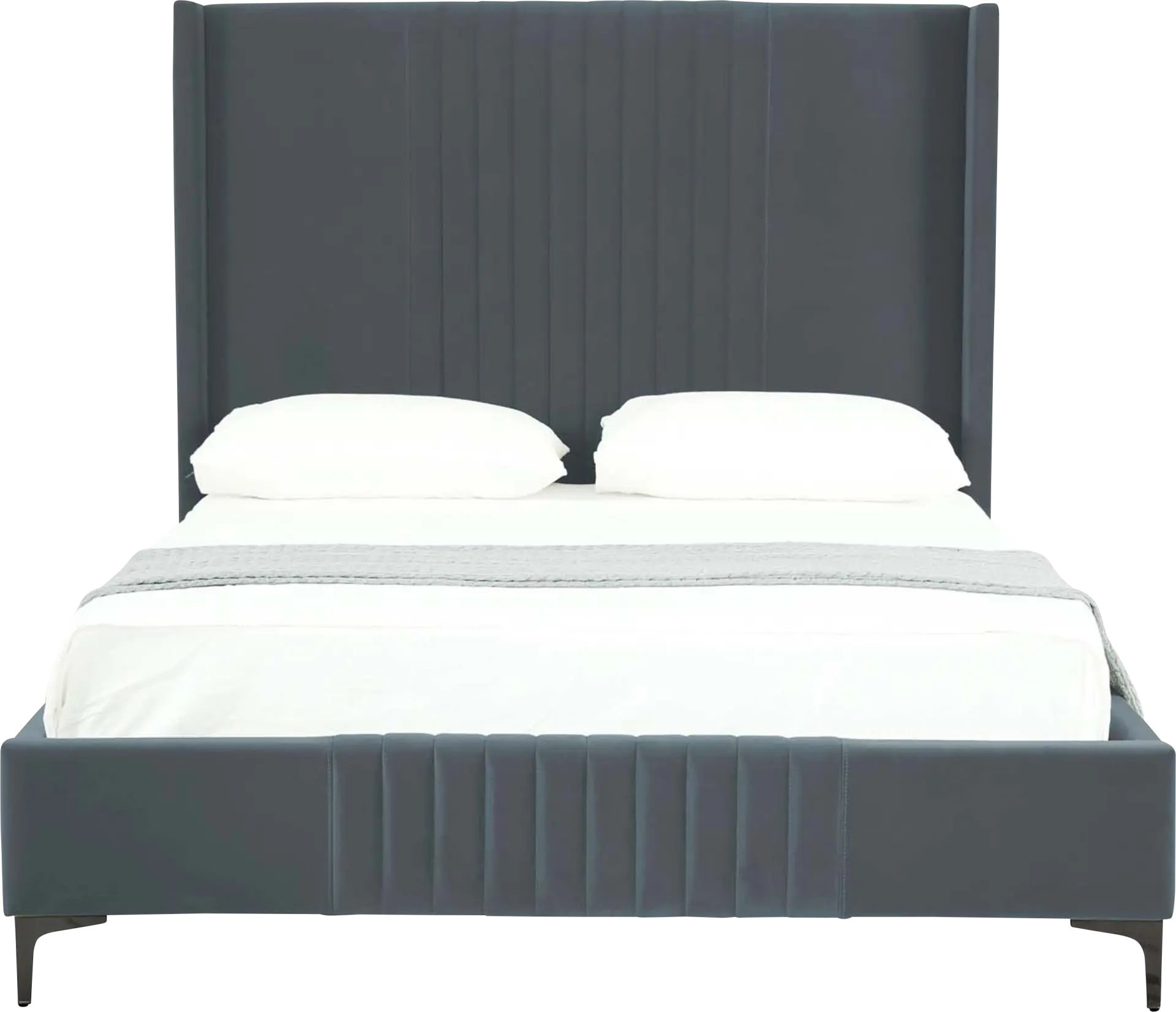 Almendra Gray Queen Bed