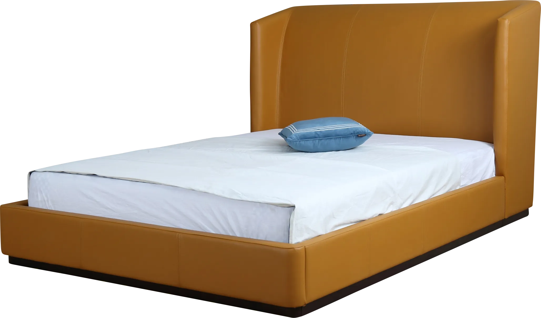 Nyland Brown Queen Bed - Thumbnail - Image 1