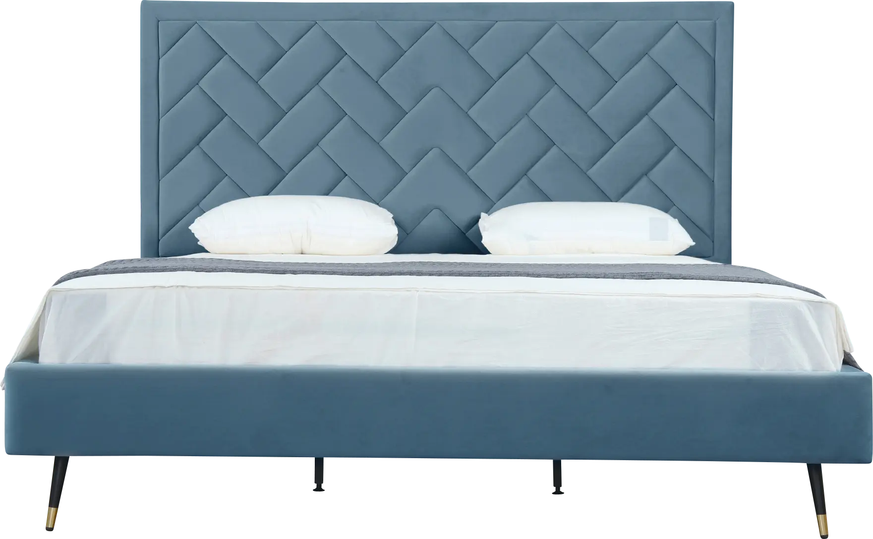 Bevra Blue King Bed
