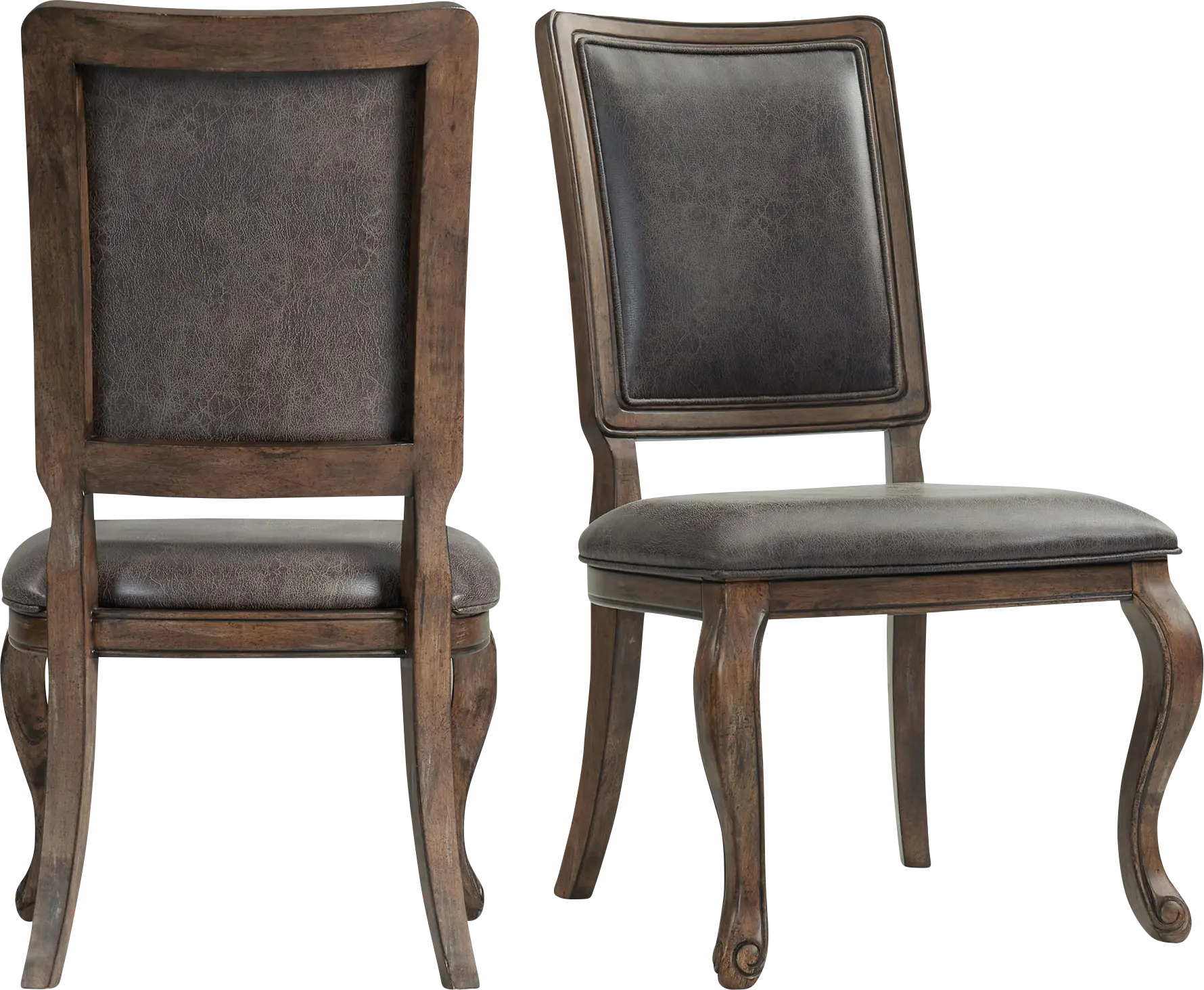 Grottogate Walnut Side Chair, Set of 2