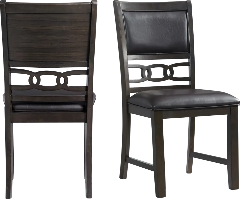 Kudzu Walnut Side Chair, Set of 2
