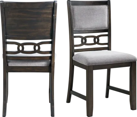 Kudzu Walnut Side Chair, Set of 2