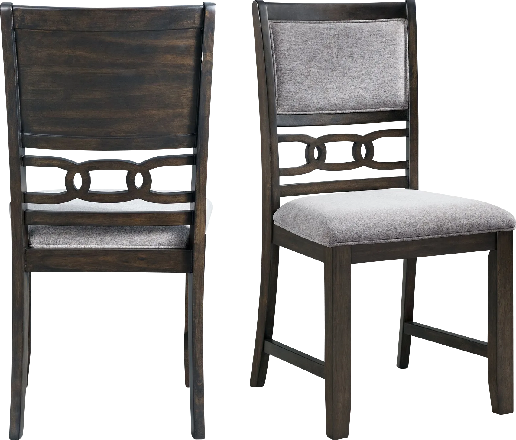 Kudzu Walnut Side Chair, Set of 2 - Image 1