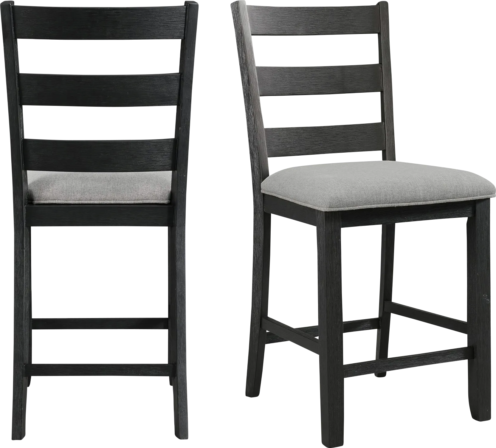 Beedlescape Black Counter Height Stool, Set of 2 - Image 1