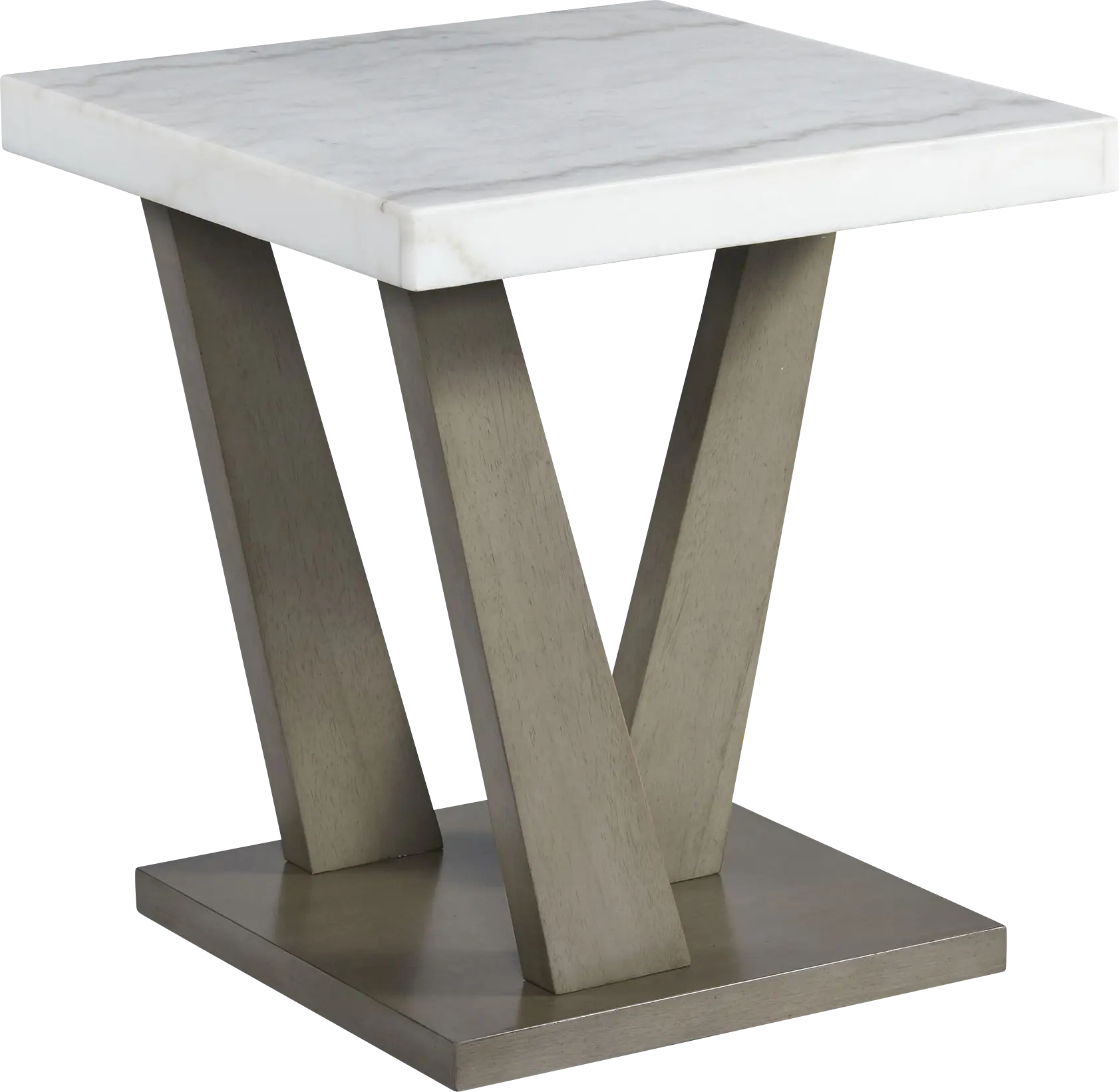 Webgin Gray End Table