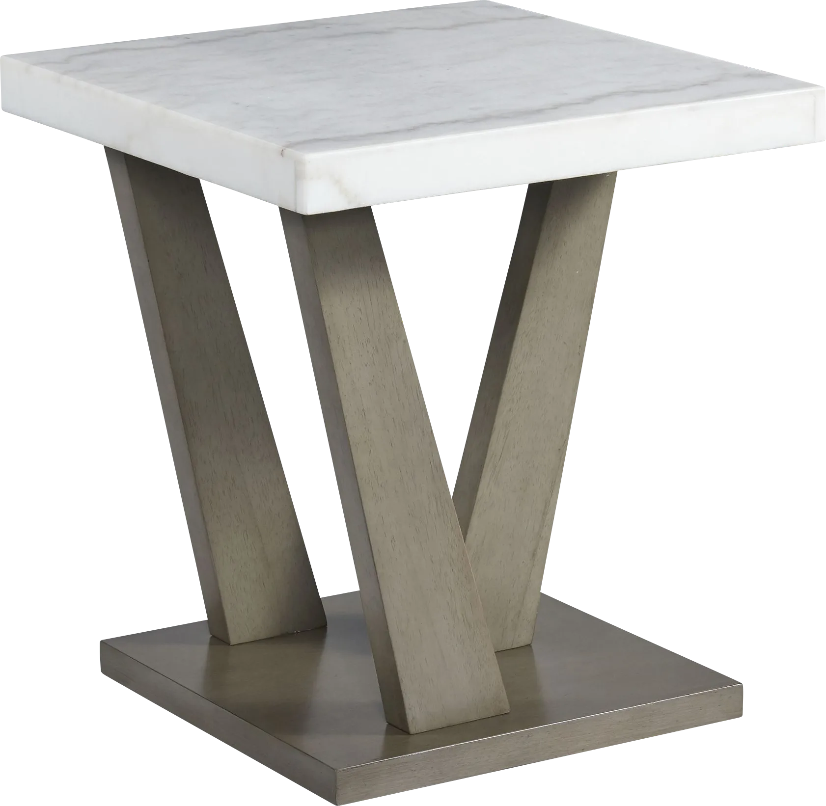 Webgin Gray End Table - Image 1