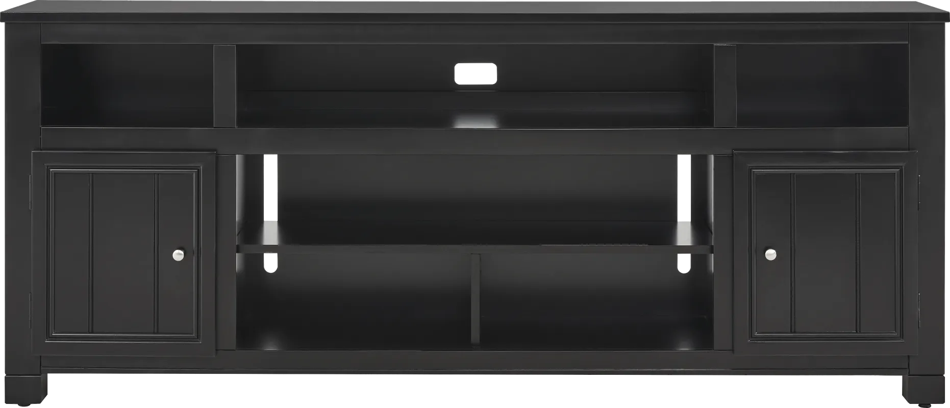 Lakeside Cottage Black 84 In. Console