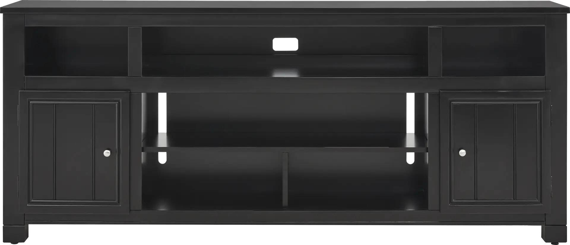 Lakeside Cottage Black 84 In. Console