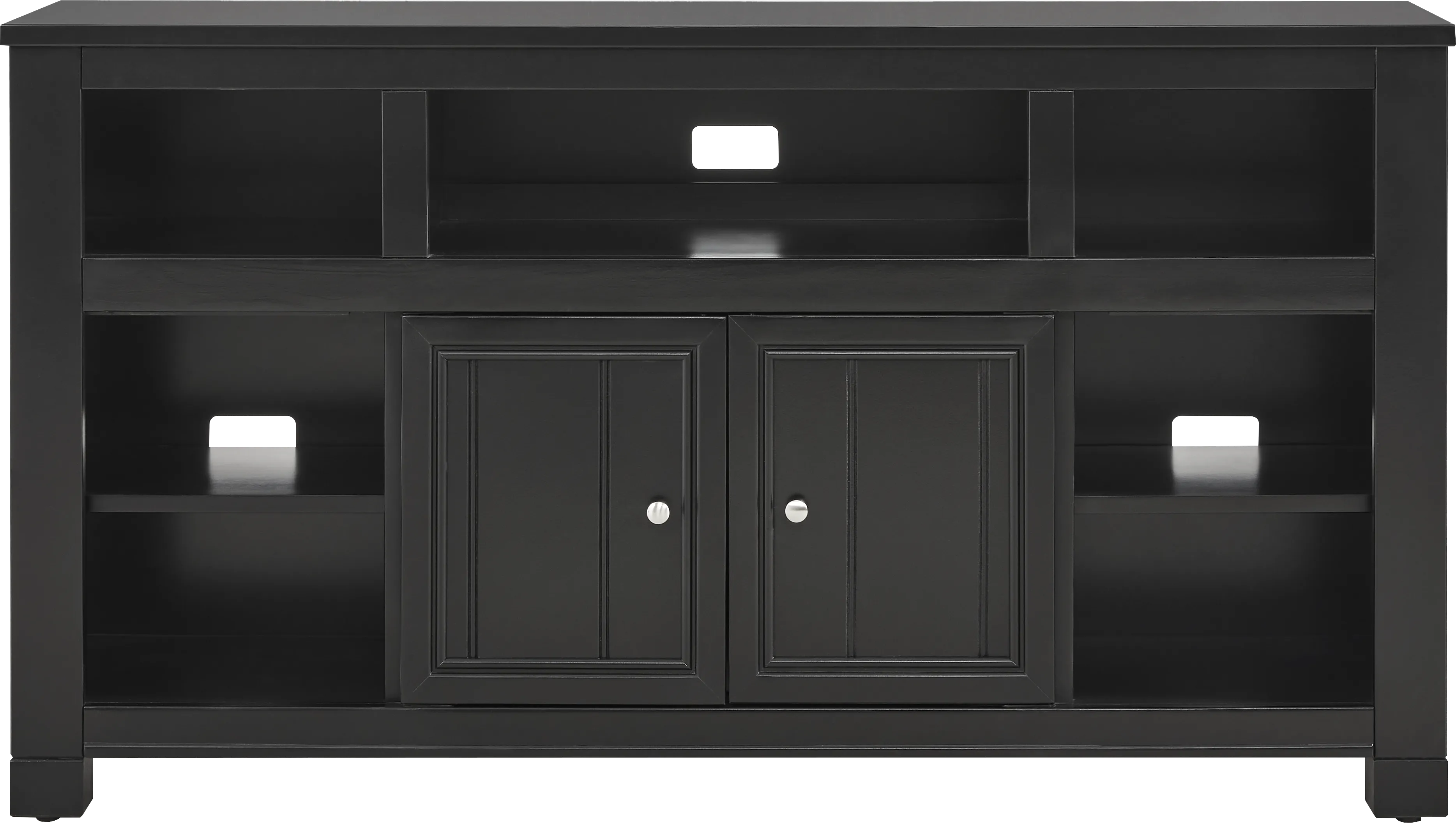 Lakeside Cottage Black 64 In. Console - Thumbnail - Image 1