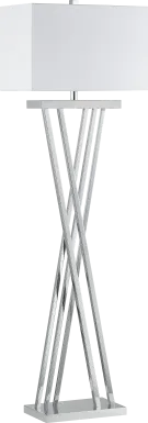 Kriftel Silver Floor Lamp