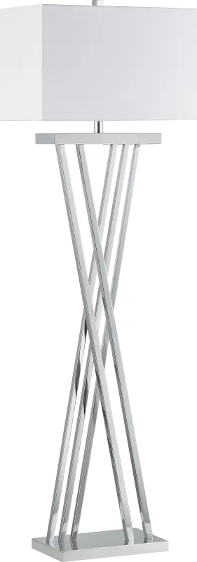 Kriftel Silver Floor Lamp