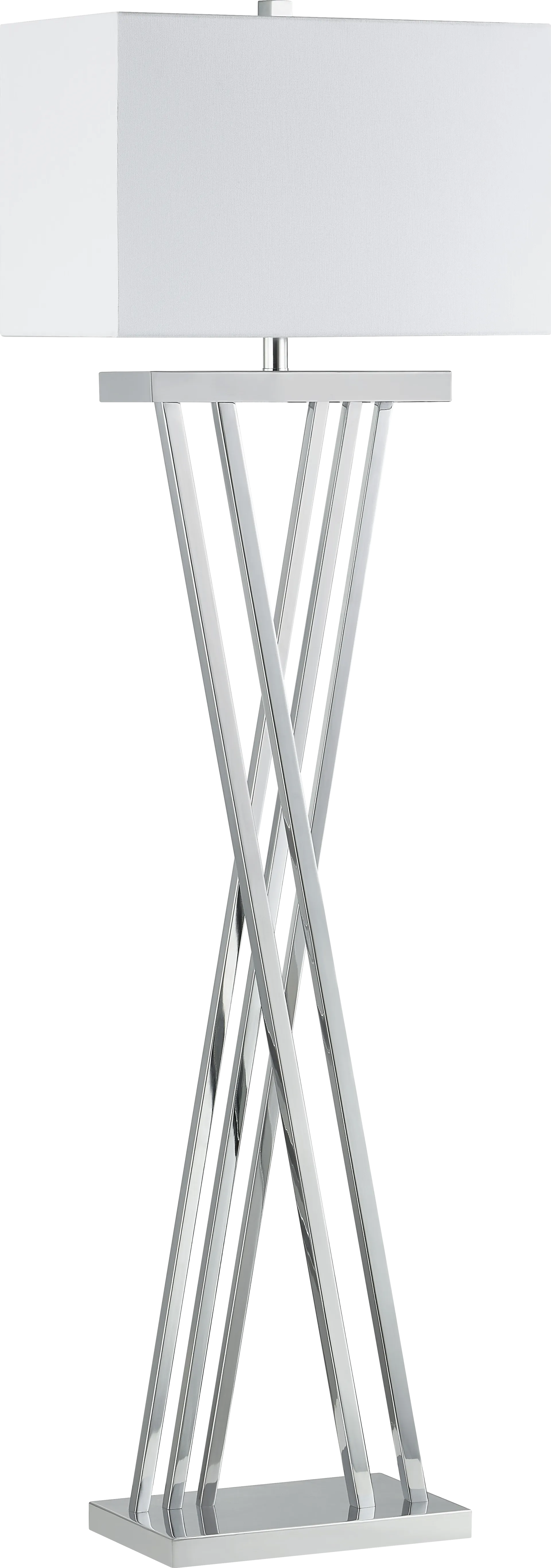 Kriftel Silver Floor Lamp - Image 1